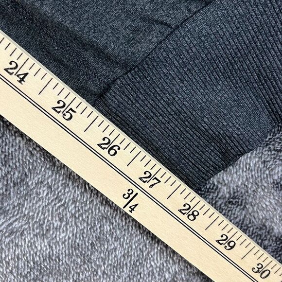 Athleta Uptempo Joggers Heathered Gray Women's S Spandex Tapered Leg Pockets - Picture 7 of 10